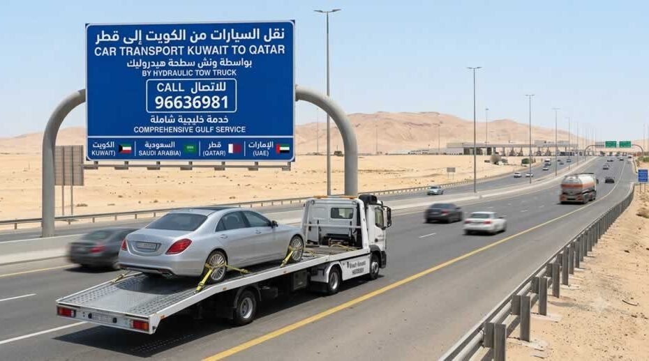 نقل سيارات إلى قطر